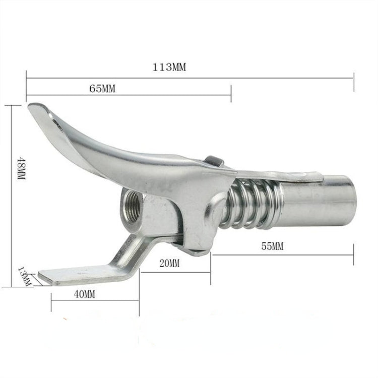 10000PSI Grease Coupler Coupling End Fitting 1/8 Inch NPT Adapter Connector ,Style: Plastic Shell Package - In Car by buy2fix | Online Shopping UK | buy2fix