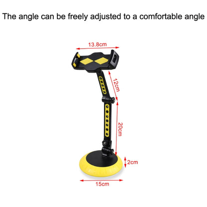 CJ-010 Rotating Desktop Tablet Bracket Foldable Online Learning Support Bracket(Green White) - Desktop Holder by buy2fix | Online Shopping UK | buy2fix