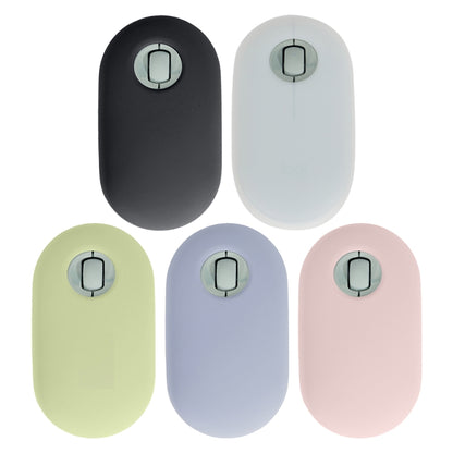 2 PCS Silicone Dustproof Wireless Mouse Protective Case For Logitech Pebble(Matcha Green) - Other by buy2fix | Online Shopping UK | buy2fix