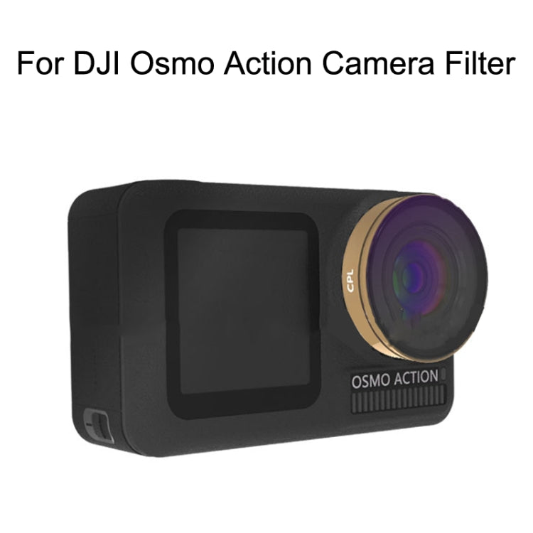 JSR For DJI Osmo Action Motion Camera Filter, Style: LG-ND16/PL - Lens Filter by JSR | Online Shopping UK | buy2fix