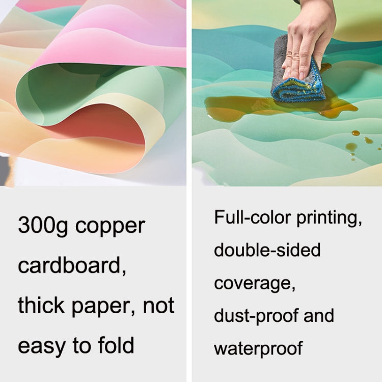 3D Double-Sided Matte Photography Background Paper(Dream Hills 1) - Camera Accessories by buy2fix | Online Shopping UK | buy2fix