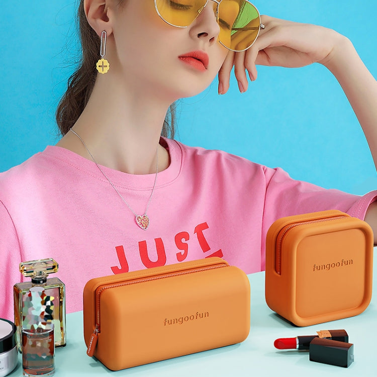 Fungoofun Candy Color EVA Travel Digital Storage Bag Cosmetic Bag, Color: Brick Pink - Digital Storage Bag by Fungoofun | Online Shopping UK | buy2fix