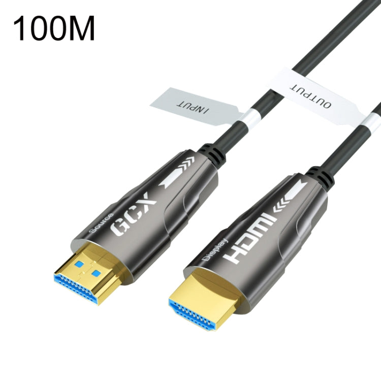 HDMI 2.0 Male To HDMI 2.0 Male 4K HD Active Optical Cable, Cable Length: 100m - Audio Optical Cables by buy2fix | Online Shopping UK | buy2fix