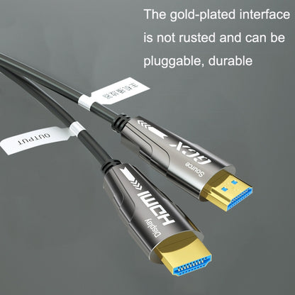 HDMI 2.0 Male To HDMI 2.0 Male 4K HD Active Optical Cable, Cable Length: 100m - Audio Optical Cables by buy2fix | Online Shopping UK | buy2fix