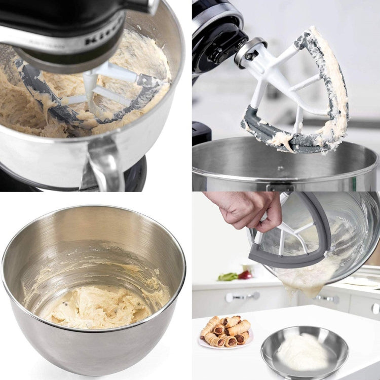 KA-5A For KitchenAid Tilt-Head Mixers 4.5-5QT Flex Edge Beater With Flexible Silicone Edges - Home & Garden by buy2fix | Online Shopping UK | buy2fix