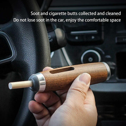 Car Smoking Multifunctional Anti-Flying Ashtray(Beechwood Black) - In Car by buy2fix | Online Shopping UK | buy2fix