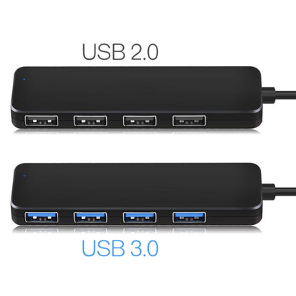 AB3-L42 4 Ports Concentrator High Speed HUB 5G Extension Dock USB3.0 HUB Length: 120cm - USB 3.0 HUB by buy2fix | Online Shopping UK | buy2fix