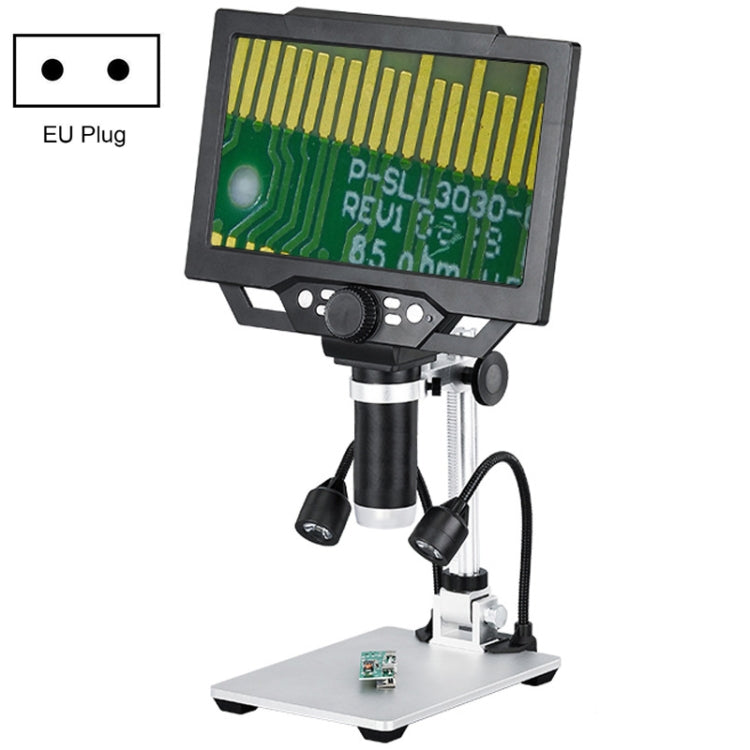 G1600 1-1600X Magnification 9 Inch Electron Microscope, Style: Without Battery EU Plug - Digital Microscope by buy2fix | Online Shopping UK | buy2fix