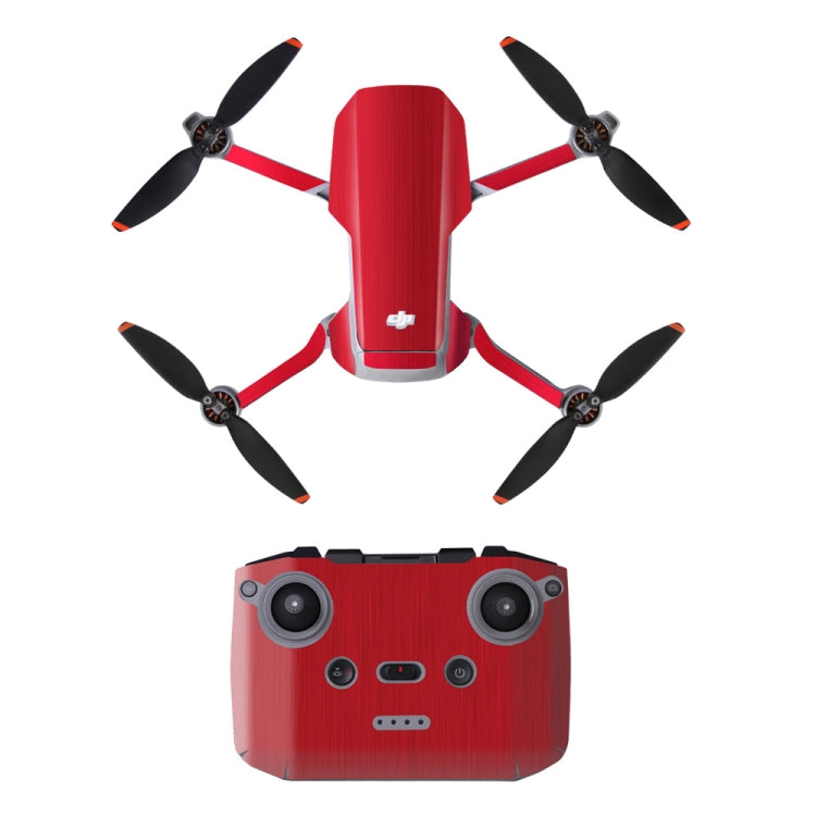 Sunnylife MM2-TZ452 For DJI Mini 2 Waterproof PVC Drone Body + Arm + Remote Control Decorative Protective Stickers Set(Drawing Red) - Stickers by Sunnylife | Online Shopping UK | buy2fix