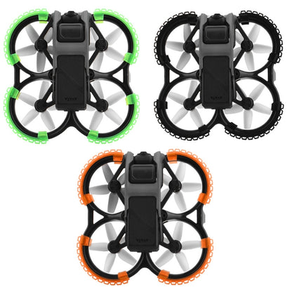 For DJI Avata BRDRC-9604 4pcs Drone Propeller TPU Protective Guard UAV Bumper Anti-collision Ring Cover(Green) - DJI & GoPro Accessories by BRDRC | Online Shopping UK | buy2fix