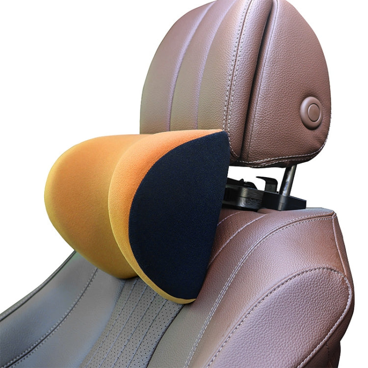 A09 5D Car Universal Adjustment U-shaped Memory Foam Headrest, Color: Brown - In Car by buy2fix | Online Shopping UK | buy2fix