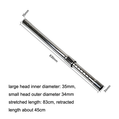 For Midea Vacuum Cleaner Accessories Straight Tube Telescopic Rods Extension Tube Inner Diameter 35mm - Consumer Electronics by buy2fix | Online Shopping UK | buy2fix