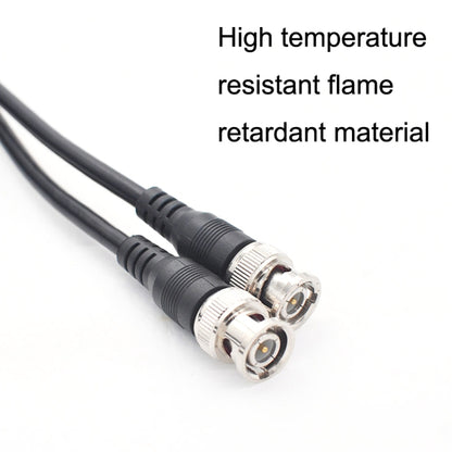 BNC Male To Male Straight Head Cable Coaxial Cable Video Jumper, Length: 1.5m - Security by buy2fix | Online Shopping UK | buy2fix