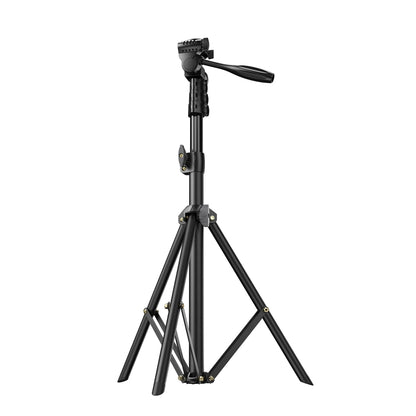 APEXEL APL-JJ070 Outdoor Phone Live With Yundai SLR Portable Landing Selfie Rod Tripod(Black) - Consumer Electronics by APEXEL | Online Shopping UK | buy2fix