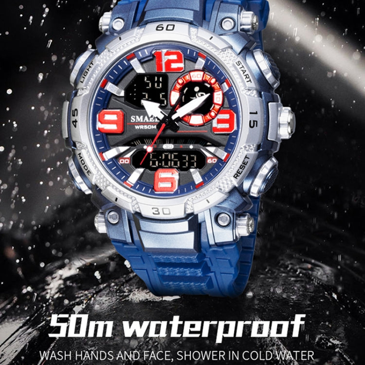 SMAEL 1921 Outdoor Sports Waterproof Men Luminous Time Watch Electronic Watch(Black) - LED Digital Watches by SMAEL | Online Shopping UK | buy2fix