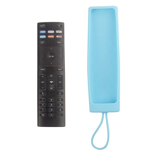 For Vizio XRT136/XRT140 2pcs Remote Control Silicone Case(Sky Blue) - Consumer Electronics by buy2fix | Online Shopping UK | buy2fix