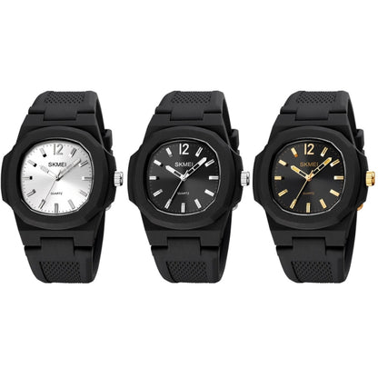 SKMEI 1717 Square Men Watch Outdoor Sports Pointer Waterproof Quartz Watch, Color: Silver - Sport Watches by SKMEI | Online Shopping UK | buy2fix