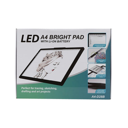 A4-D28B Rechargeable Copy Desk Drawing Board, Specification: With Charging Line+AU Plug Adapter - Consumer Electronics by buy2fix | Online Shopping UK | buy2fix
