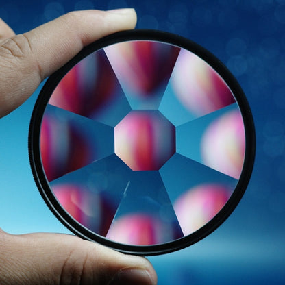 82mm 8-Sided Kaleidoscope Glass Photography Foreground Blur SLR Filter - Other Filter by buy2fix | Online Shopping UK | buy2fix