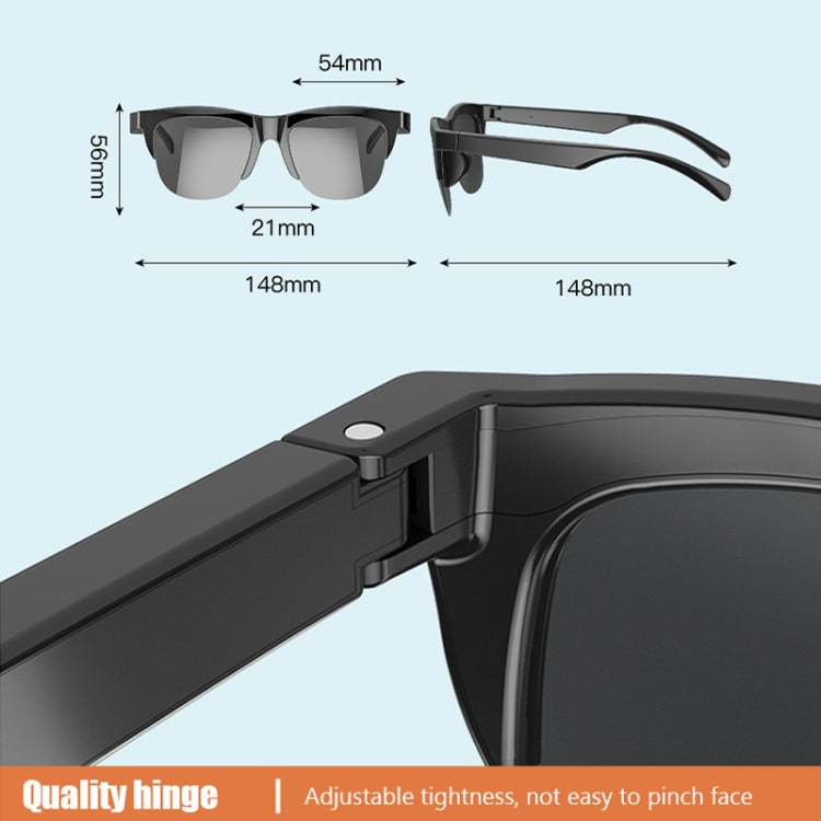 F08 Men Style Bluetooth 5.3 Smart Sunglasses Wireless Headset Anti-Strong Light Anti-Polarized Sunglasses - Bluetooth Earphone by buy2fix | Online Shopping UK | buy2fix