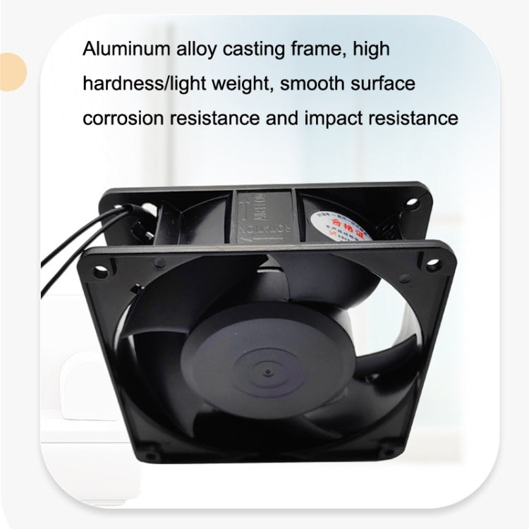 XIN RUI FENG XRF12038HASL 220V Oil Bearing 12cm Cooling Fan -  by XIN RUI FENG | Online Shopping UK | buy2fix