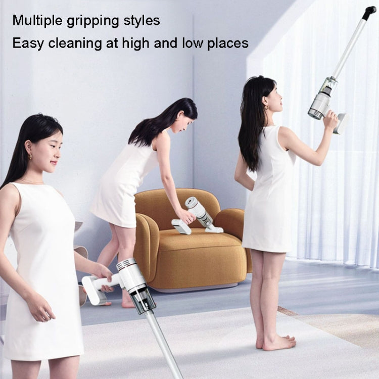 LT-116CG Luxury+Metal Filter+Large Floor Brush+Cloth Bag Wireless Handheld Car Brushless Vacuum Cleaner -  by buy2fix | Online Shopping UK | buy2fix