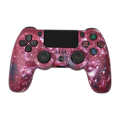 For PS4 Wireless Bluetooth Game Controller With Light Strip Dual Vibration Game Handle(Fantastic Purple) - Gamepads by buy2fix | Online Shopping UK | buy2fix