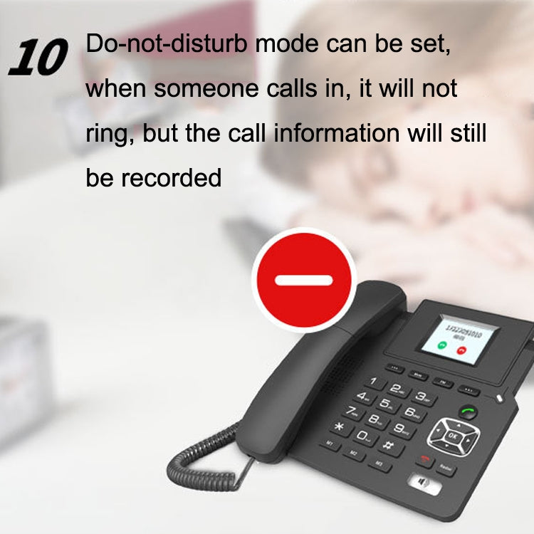 P03 4G+VOIP Dual Mode Wireless Fixed Line SIP Network Phone IP Enterprise Office Phone Wireless Landline - Smart Rings / Smart Telephones by buy2fix | Online Shopping UK | buy2fix