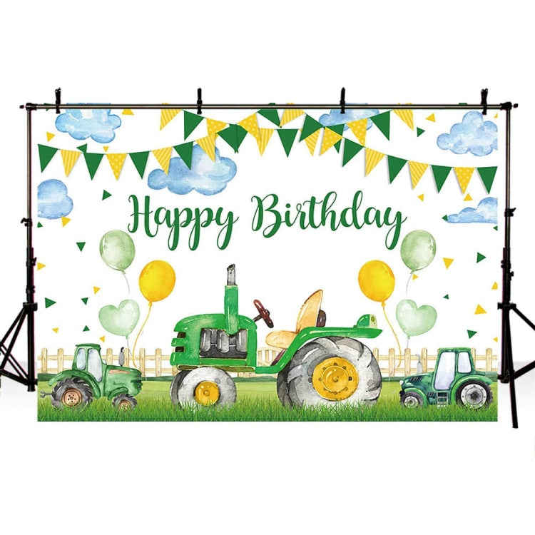 150x100cm Farm Tractor Photography Backdrop Cloth Birthday Party Decoration Supplies -  by buy2fix | Online Shopping UK | buy2fix