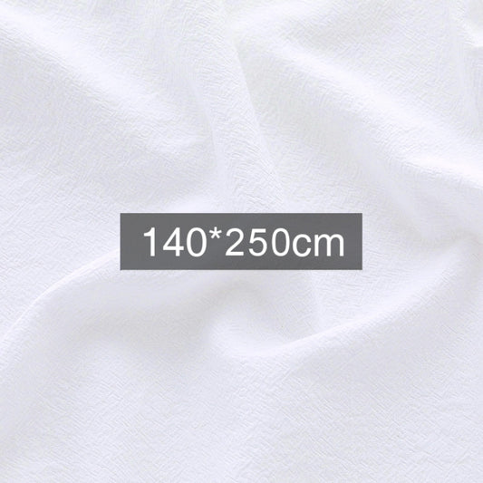 140 x 250cm Encrypted Texture Cotton Photography Background Cloth(White) -  by buy2fix | Online Shopping UK | buy2fix