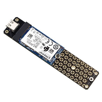 NGFF M.2 Bkey SATA Hard Disk SSD To USB3.1 Type-C / USB-C Expansion Card Conversion Board(Black) - Add-on Cards by buy2fix | Online Shopping UK | buy2fix