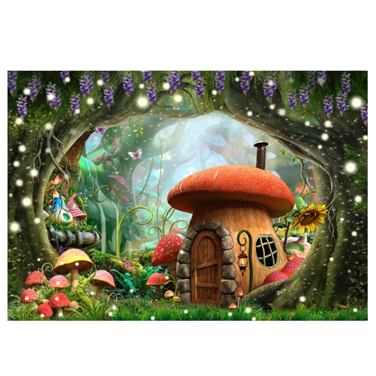 150 x 210cm Fantasy Forest Photography Background Cloth Cartoon Kids Party Decoration Backdrop(5284) -  by buy2fix | Online Shopping UK | buy2fix