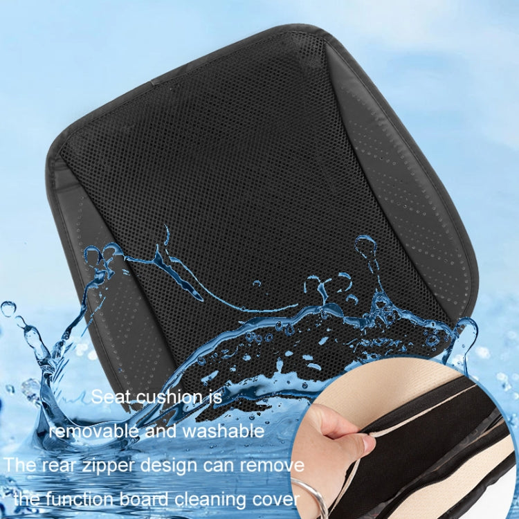 Multifunctional USB Fan Ventilation Heat Dissipation Car Seat Cushion(Blue) - Seat Accessories by buy2fix | Online Shopping UK | buy2fix