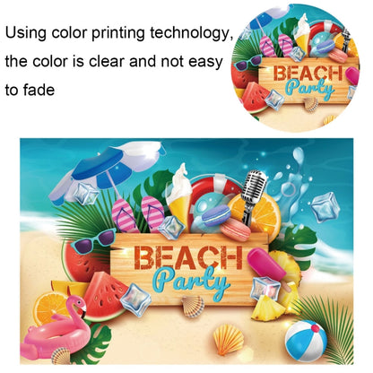 80x120cm Summer Pool Party Decoration Backdrop Swimming Ring Photography Background Cloth(11418487) -  by buy2fix | Online Shopping UK | buy2fix