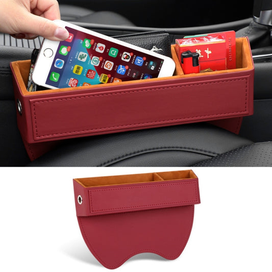 Car Crevice Sundries Storage Box Car Interior Decoration Supplies, Color: Wine Red Co-pilot - Stowing Tidying by buy2fix | Online Shopping UK | buy2fix