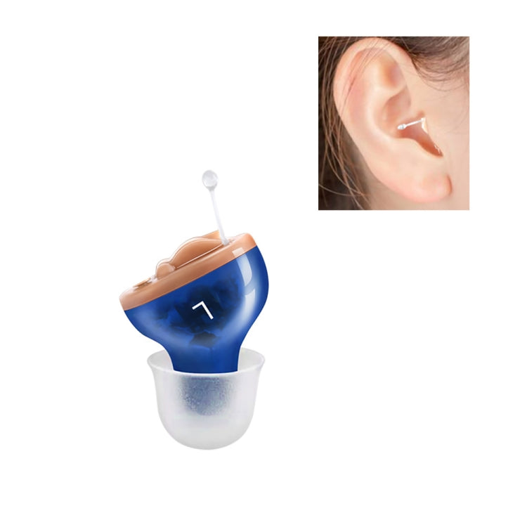 Z-20 In-Ear Hearing Aid Digital Noise Canceling Sound Amplifier(Left Ear Blue) - Hearing Aids by buy2fix | Online Shopping UK | buy2fix