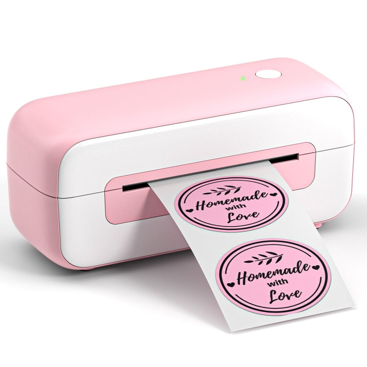 Phomemo PM246S Address Label Printer Thermal Paper Express E-Manifest Printer, Size: EU(Pink) - Printer by Phomemo | Online Shopping UK | buy2fix