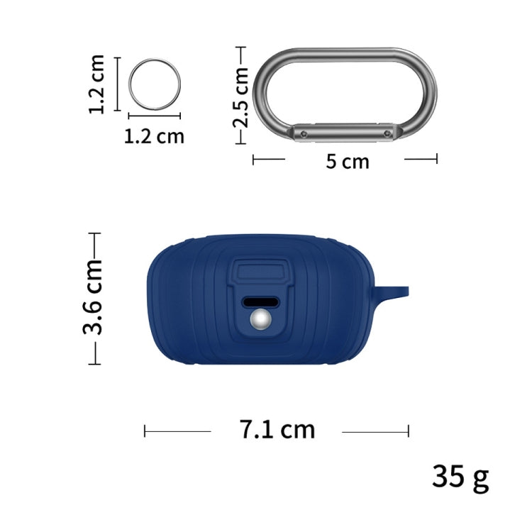 For EarFun Air Pro 3 Silicone Earphone Dustproof Storage Case(Light Purple) - Other Earphone Case by buy2fix | Online Shopping UK | buy2fix