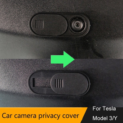 For Tesla Model 3/Y Camera Privacy Protection Sticker Cover(Black) - Car Interior Mouldings by buy2fix | Online Shopping UK | buy2fix