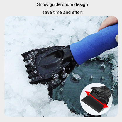 Vehicle Mounted Snow Shovel De-Icer Cleaning Tool, Color: Black - Ice Scraper by buy2fix | Online Shopping UK | buy2fix