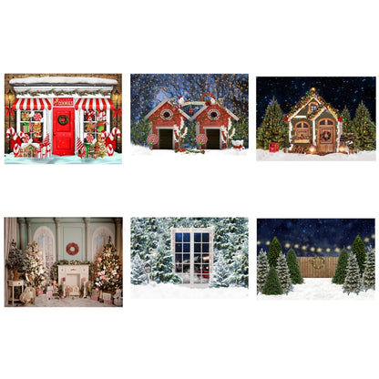 2.1 X 1.5m Holiday Party Photography Backdrop Christmas Decoration Hanging Cloth, Style: SD-716 - Other by buy2fix | Online Shopping UK | buy2fix