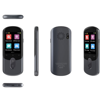 2.88-inch HD Screen WiFi Translator 139 Languages Voice Translator Photo Recording Translator Pen(Dark Gray) -  by buy2fix | Online Shopping UK | buy2fix