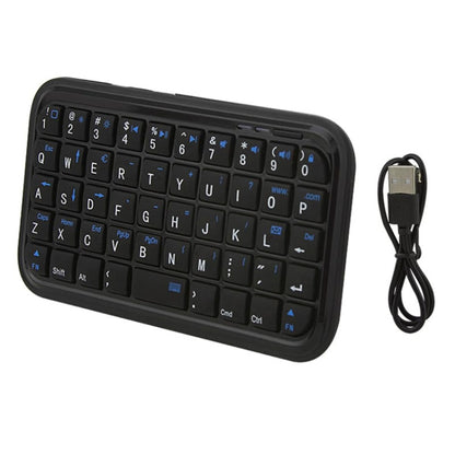 49 Keys Wireless Bluetooth Mini Keyboard Multi System Universal Portable Keypad(Black) - Mini Keyboard by buy2fix | Online Shopping UK | buy2fix