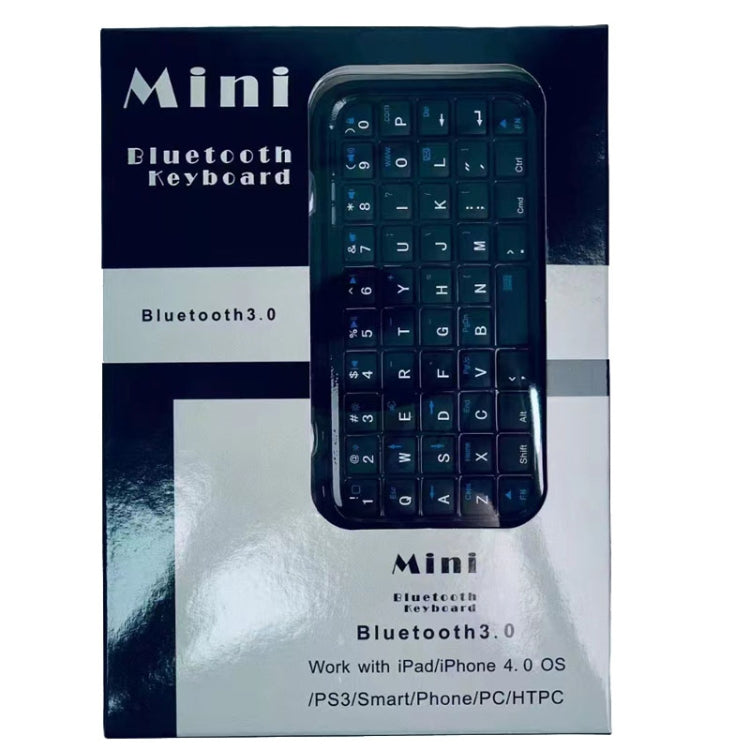 49 Keys Wireless Bluetooth Mini Keyboard Multi System Universal Portable Keypad(Black) - Mini Keyboard by buy2fix | Online Shopping UK | buy2fix