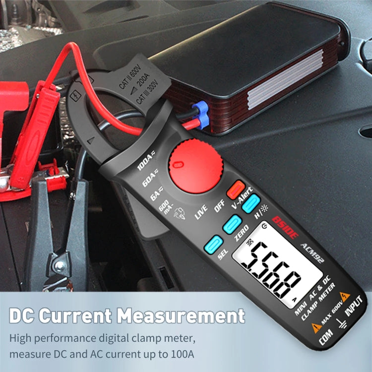 BSIDE ACM92 Digital Clamp Multimeter Current And Voltage Tester - Digital Multimeter by BSIDE | Online Shopping UK | buy2fix