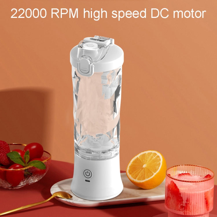 Portable Multifunctional USB Charging Juice Cup Mini Electrical Blender(White) - Electric juicers by buy2fix | Online Shopping UK | buy2fix