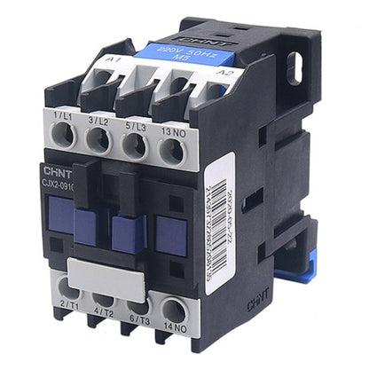 CHNT CJX2-0910 9A 220V Silver Alloy Contacts Multi-Purpose Single-Phase AC Contactor - Relays by CHNT | Online Shopping UK | buy2fix