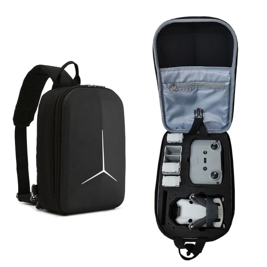 For DJI Mini 4 Pro Drone Chest Bag Backpack Crossbody Bag Storage Box(Black) - Other by buy2fix | Online Shopping UK | buy2fix