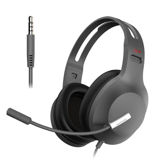 Edifier HECATE G1 Standard Edition Wired Gaming Headset with Anti-noise Microphone, Cable Length: 1.3m(Gray) - Multimedia Headset by Edifier | Online Shopping UK | buy2fix