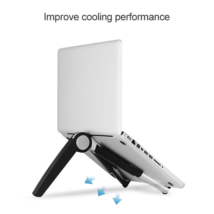 Tablet PC Laptop Desktop Bracket Cooling Triangle Bracket(White) - Computer & Networking by buy2fix | Online Shopping UK | buy2fix